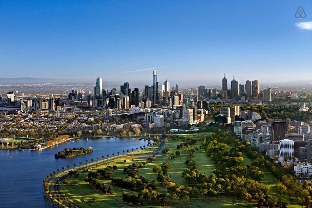A Chic & Comfy 2Br Apt Near Federation Square Melbourne Eksteriør billede