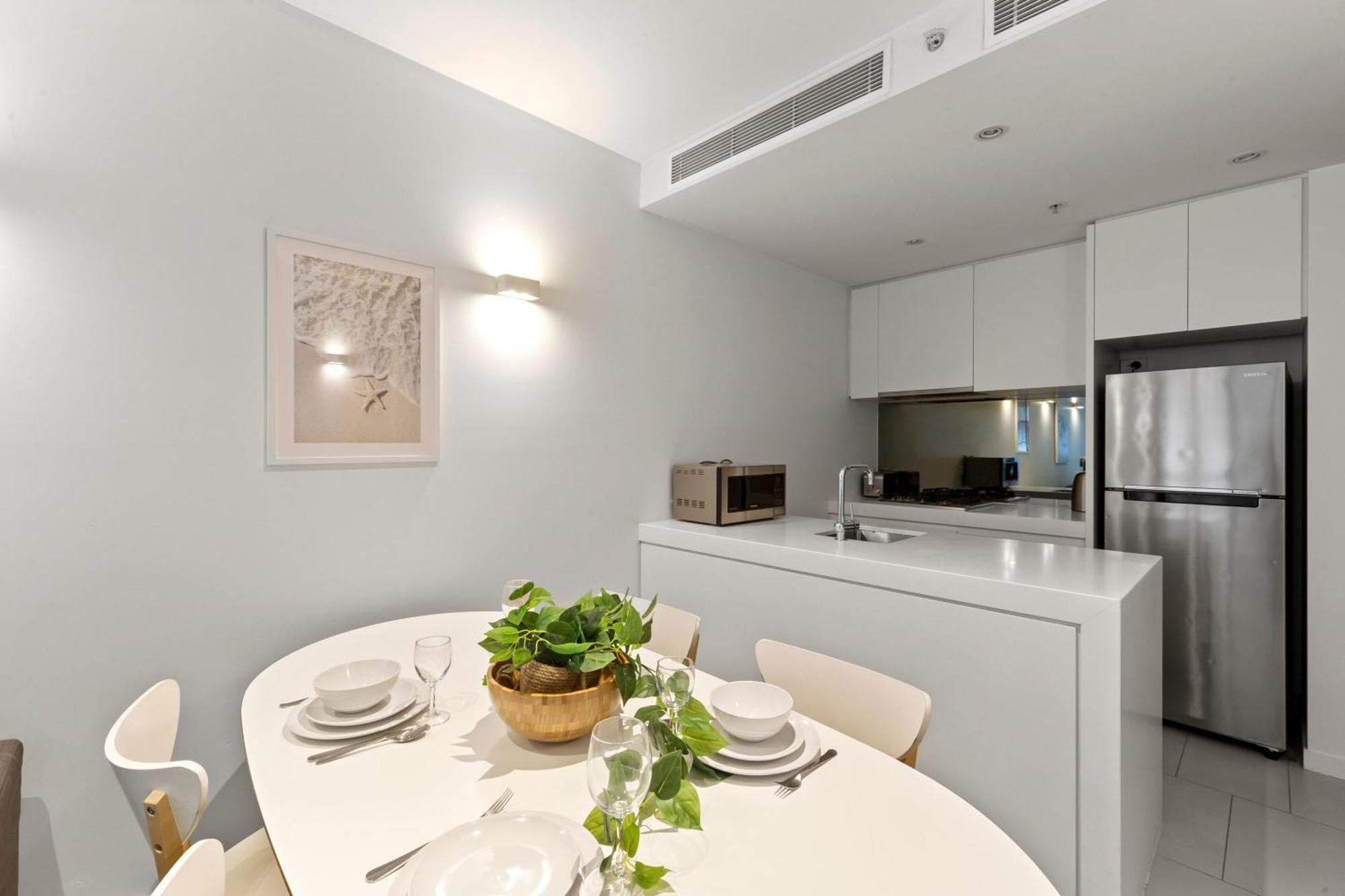A Chic & Comfy 2Br Apt Near Federation Square Melbourne Eksteriør billede